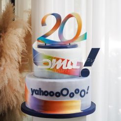 台灣數位媒體應用暨行銷協會（DMA）成立20週年，20週年慶祝蛋糕